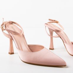 Pantofi cu toc Lizor Bej 4