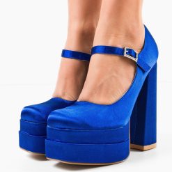 Pantofi dama Appro Albastri 4