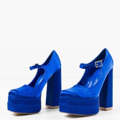 Pantofi dama Appro Albastri 5