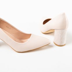 Pantofi dama Gemide Bej 4