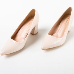 Pantofi dama Gemide Bej 5