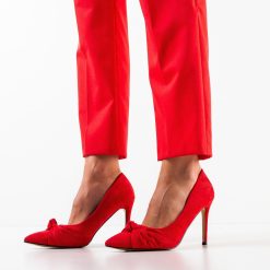 Pantofi dama Hartley Rosii 2