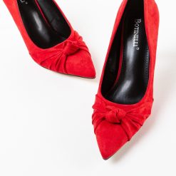 Pantofi dama Hartley Rosii 4