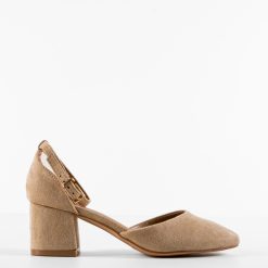 Pantofi dama Keats Bej 5