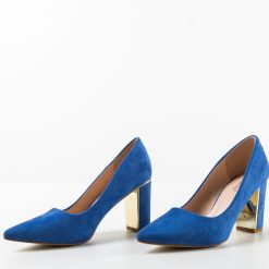 Pantofi dama Marion Albastri 5