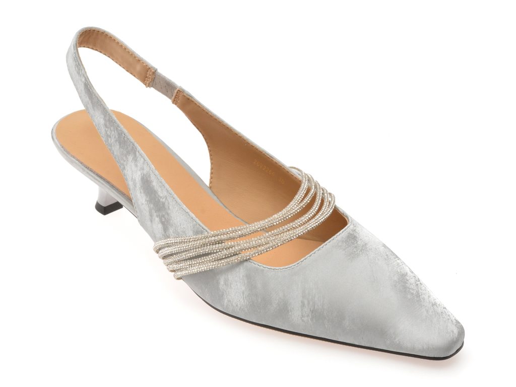 Pantofi eleganti EPICA argintii
