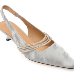Pantofi eleganti EPICA argintii
