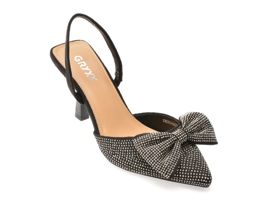 Pantofi eleganti GRYXX negri