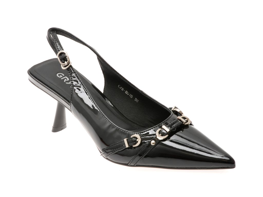 Pantofi eleganti GRYXX negri
