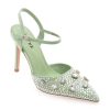 Pantofi eleganti GRYXX verzi
