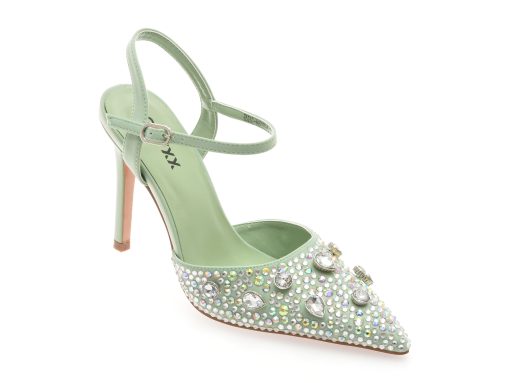 Pantofi eleganti GRYXX verzi