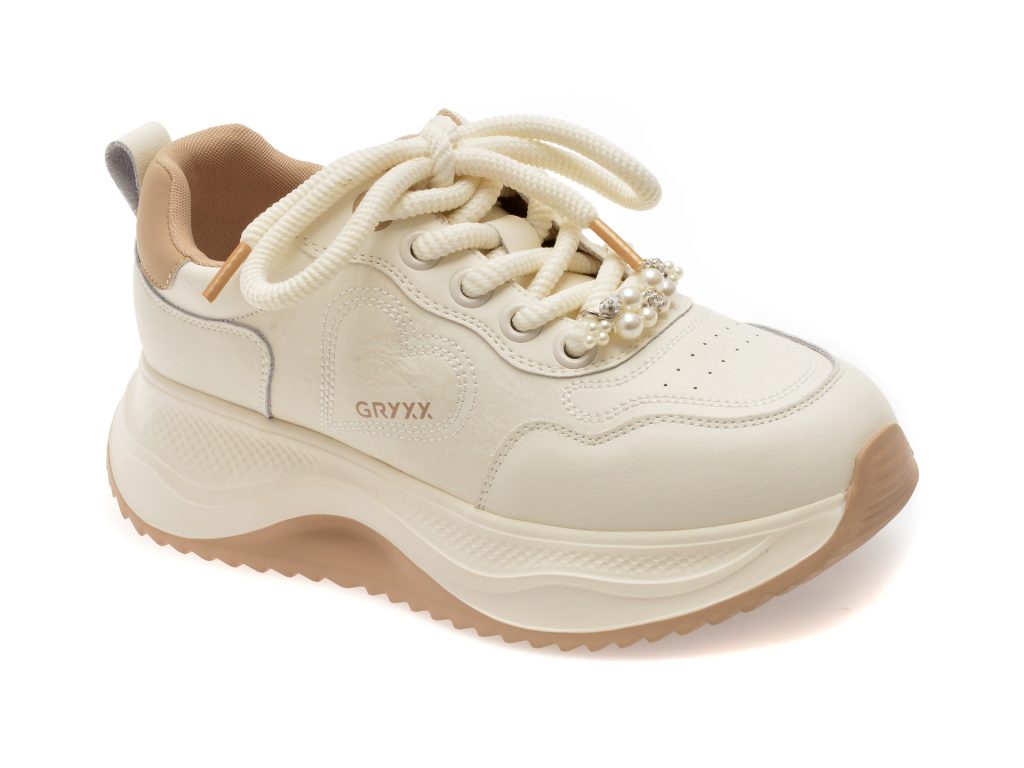 Pantofi sport GRYXX albi