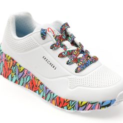 Pantofi sport SKECHERS albi
