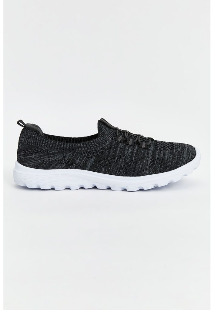 Pantofi sport slip-on din material textil-FEMEI/INCALTAMINTE/Pantofi sport si tenisi-INCALTAMINTE/Pantofi sport si tenisi