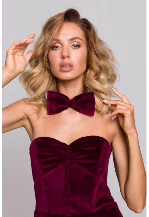 Papion elegant din catifea --FEMEI/GENTI SI ACCESORII/Fulare si esarfe-GENTI SI ACCESORII/Fulare si esarfe