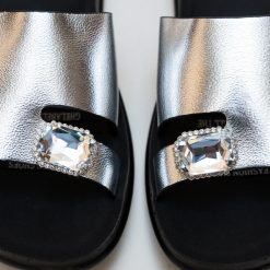 Papuci Blade Argintii 5