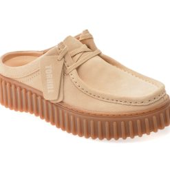 Papuci CLARKS bej