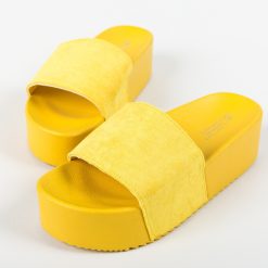 Papuci Escar Galbeni 4
