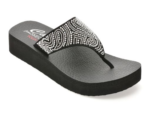 Papuci SKECHERS negri