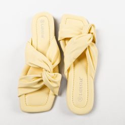 Papuci dama Athena Galbeni 6