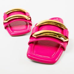 Papuci dama Benny Fuchsia 4
