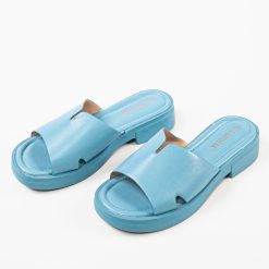 Papuci dama Cali Albastri 5