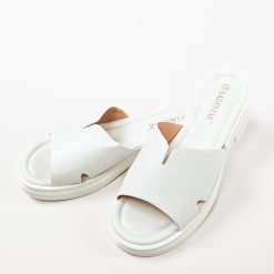Papuci dama Cali Albi 4