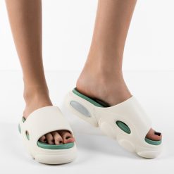 Papuci dama Charis Albi 2