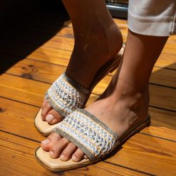 Papuci dama Doxx Bej-Sandale-Sandale