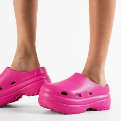 Papuci dama Freddi Fuchsia 2