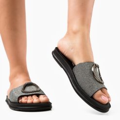 Papuci dama Henri Gri 3