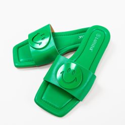 Papuci dama Indigo Verzi 5