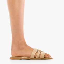 Papuci dama Iulik Bej 5