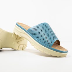 Papuci dama Kankan Albastri 6