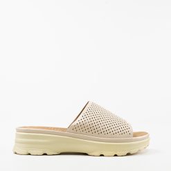 Papuci dama Kankan Bej 3