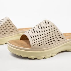 Papuci dama Kankan Bej 5