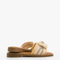 Papuci dama Koral Albi 2