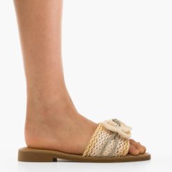 Papuci dama Koral Albi 3