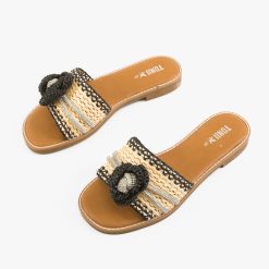 Papuci dama Koral Negri 3