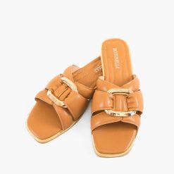 Papuci dama Kypa Camel 3