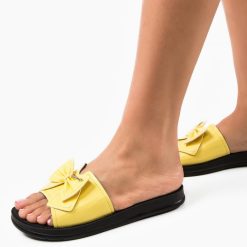 Papuci dama Louhi Galbeni 2 2