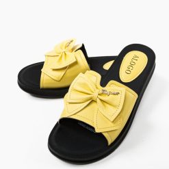 Papuci dama Louhi Galbeni 2 4