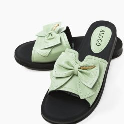 Papuci dama Louhi Verzi 4