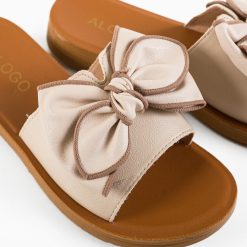 Papuci dama Meike Bej 5