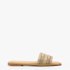 Papuci dama Pyka Bej 5