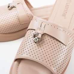 Papuci dama Rufus Bej 5