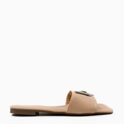 Papuci dama Shadow Bej 2