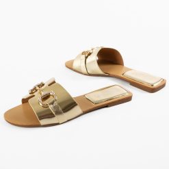 Papuci dama Shandia Aurii 4