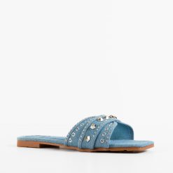 Papuci dama Sydney Albastri 3