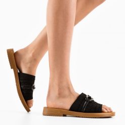 Papuci dama Tabby Negri 2